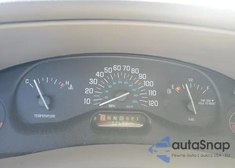 2001 Buick Century Custom из США, поврежденный, VIN 2G4WS52J511274318